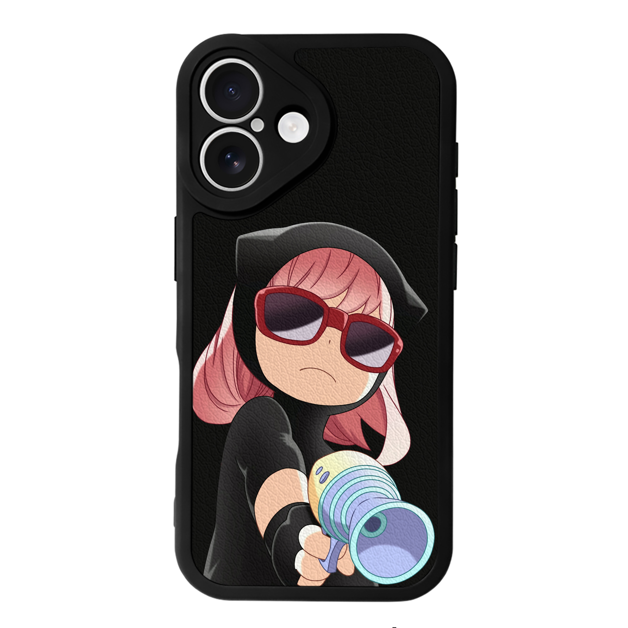 （画像用） SPY×FAMILY间谍家家酒 【iPhone 16シリーズ対応】シリコンスマホケース（レザー調） 材質：シリコン